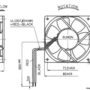 sunon-KD1208PTS1-6-axial-fan-Used-2