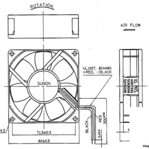 sunon-KD1208PTB1-axial-fan-Used-2