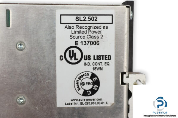 Ifm-electronic-D-45127-power-supply-(used)-2