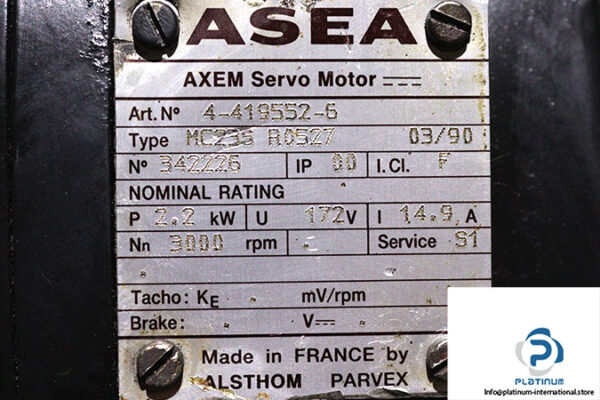 asea-MC235-R0527-axem-servo-motor-used-2