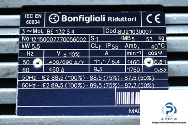 bonfiglioli-C512UFD200P132L0-asynchronous-gearmotor-new-2