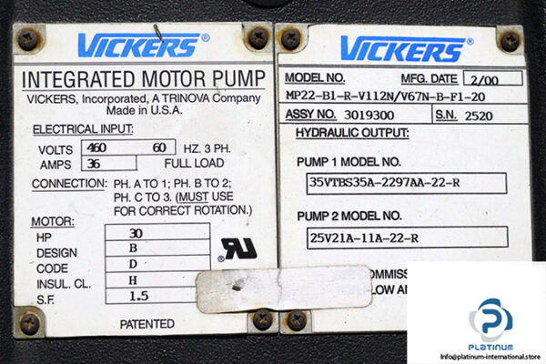 vickers-MP22-B1-R-V112N_V67N-B-F1-20-integrated-motor-pump-new-2