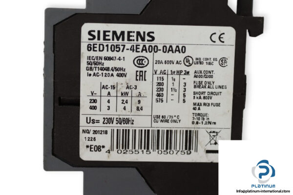 siemens-6ED1-057-4EA00-0AA0-contact-switching-module-(used)-2