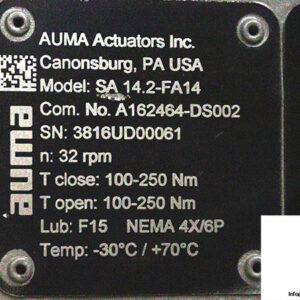 auma-SA-41.2-FA14-multi-turn-actuator-new-7