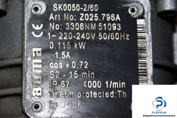 auma-SG-05.1-F05-F07-multi-turn-actuator-butterfly-valve-16-bar-new-3