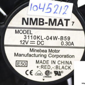 nmb-mat-3110KL-04W-B59-axial-fan-used-1