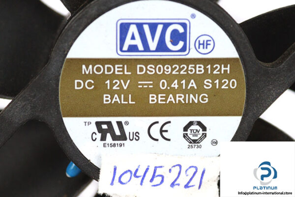 avc-DS09225B12H-axial-fan-used-1