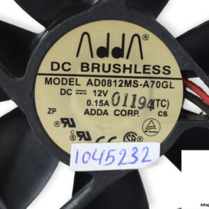 adda-ADD0812MS-A70GL-axial-fan-used-1