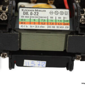 klockner-moeller-DIL-0-22-contactor-(new)-1