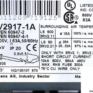 siemens-3RV2917-1A-busbar-(Used)-1