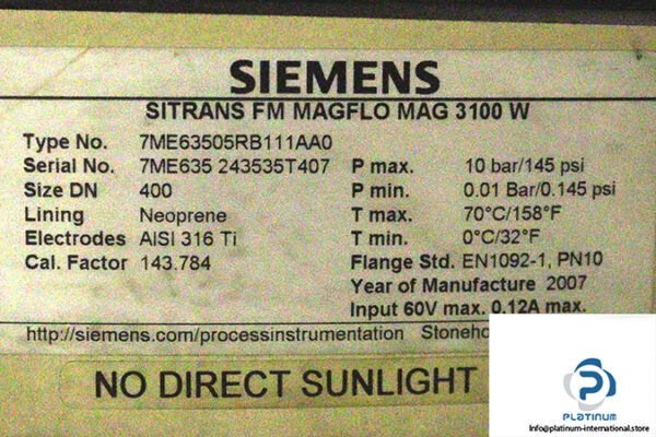 siemens-7ME63505RB111AA0-flow-meter-used-2