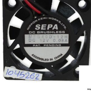 sepa-MFB40D-12H-axial-fan-used-1