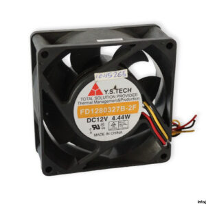 y.s.tech-FD1280327B-2F-axial-fan-used