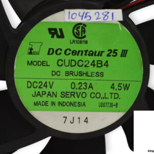 servo-CUDC24B4-axial-fan-used-2