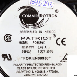 comair-rotron-PQ48B0X-axial-fan-used-2