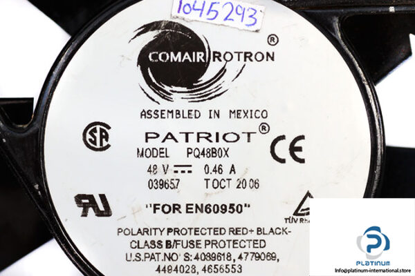 comair-rotron-PQ48B0X-axial-fan-used-2
