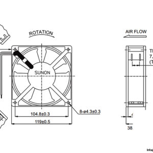 sunon-DP200A-axial-fan-used-2