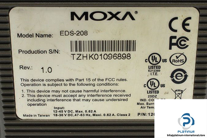 moxa eds 208 unmanaged ethernet moxa-eds-208-unmanaged-ethernet-2