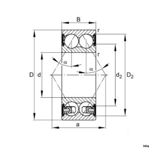 fag-3208b-2rsr-tvh-double-row-angular-contact-ball-bearing-4