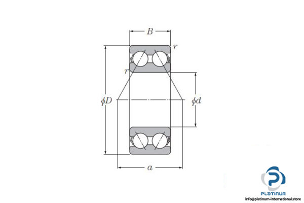 ntn-3209c3-double-row-angular-contact-ball-bearing-4