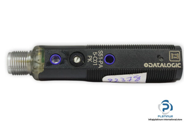 datasensor-S51-PA-5-C01-PK-photoelectric-long-diffuse-proximity-sensor