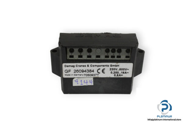 demag-gf-26094384-brake-rectifier-used