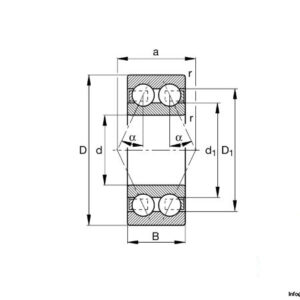 fag-3205b-tvh-c3-double-row-angular-contact-ball-bearing-4