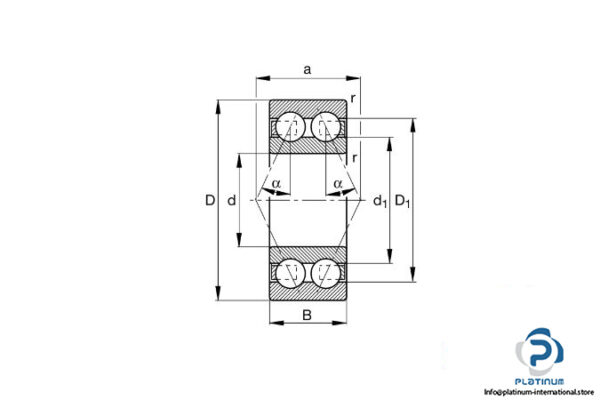 fag-3205b-tvh-double-row-angular-contact-ball-bearing-4