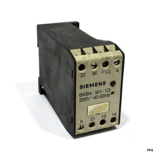 siemens-6KB4-301-1D-speed-monitor-contactor