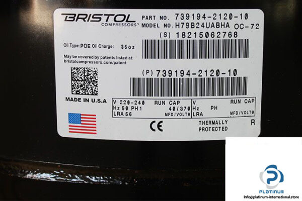 bristol-h79b24uabha-compressor-2