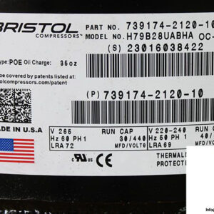 bristol-h79b28uabha-compressor-2