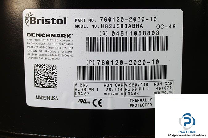bristol-h82j283abha-compressor-2