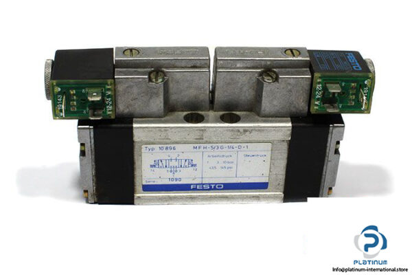 Festo-10896-double-solenoid-valve-with-coil