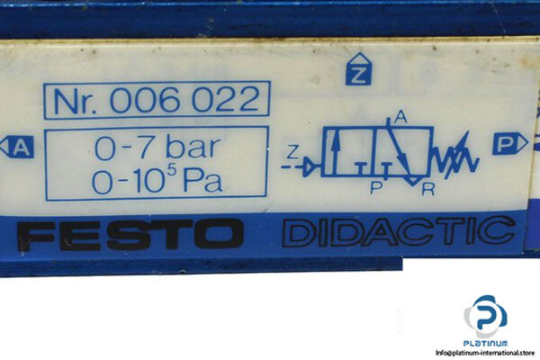 festo-006-022-single-actuated-valve-2