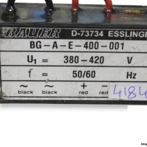 bauer-bg-a-e-400-001-brake-rectifier-used-1