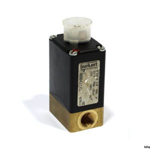 Burkert-0330-D-3.0-NBR-M5-single-solenoid-valve