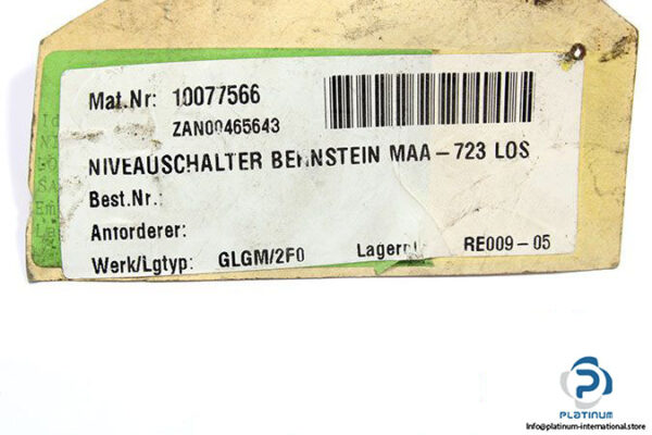 bernstein-maa-723-los-float-switch-2