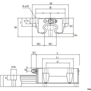 thk-hsr35cb-linear-guideway-block-used-3