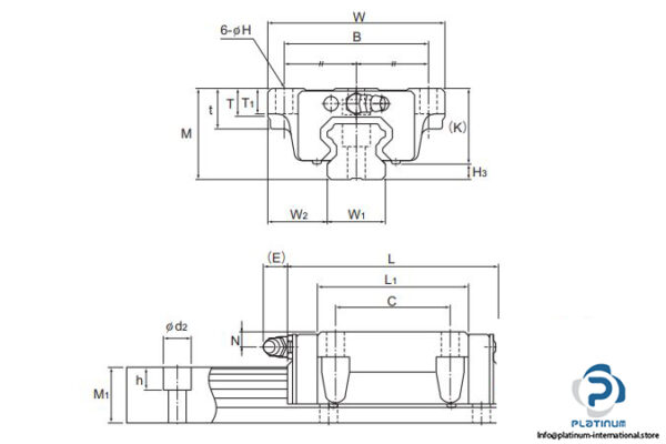 thk-hsr35cb-linear-guideway-block-used-3