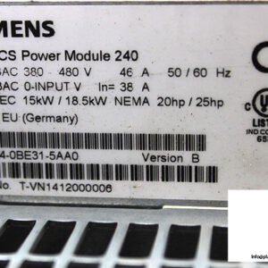 siemens-6sl3224-0be31-5aa0-power-module-2