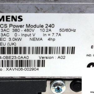 siemens-6sl3224-0be23-0aa0-power-module-2