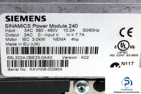 siemens-6sl3224-0be23-0aa0-power-module-2