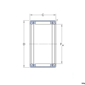 skf-hk-0812-2rs-drawn-cup-needle-roller-bearing-2