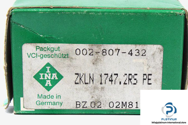 ina-zkln-1747-2rs-pe-axial-angular-contact-ball-bearing-2