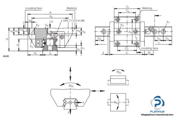 ina-kwve45-g3-v2-recirculating-ball-bearing-carriage-3
