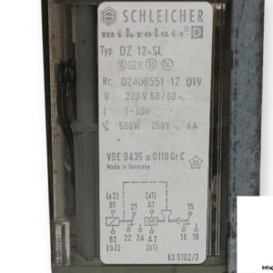 schleicher-dz-12-sl-time-relay-new-2