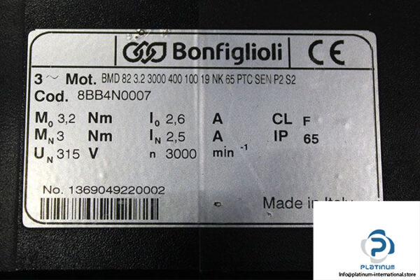 bonfiglioli-bmd-82-3-2-3000-400-100-19-nk-65-ptc-sen-p2-s2-permanent-magnet-ac-synchronous-motor-2