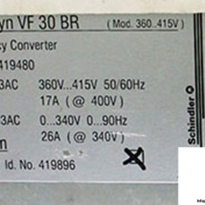 schindler-vf30br-frequency-converter-2