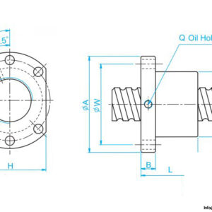 tbi-motion-sfur02510t4d-flanged-single-nut-4