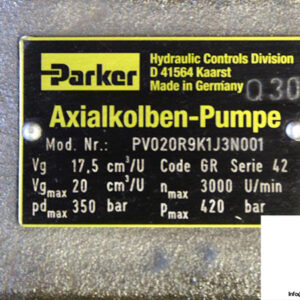 parker-pv020r9k1j3n001-axial-piston-variable-pump-used-3